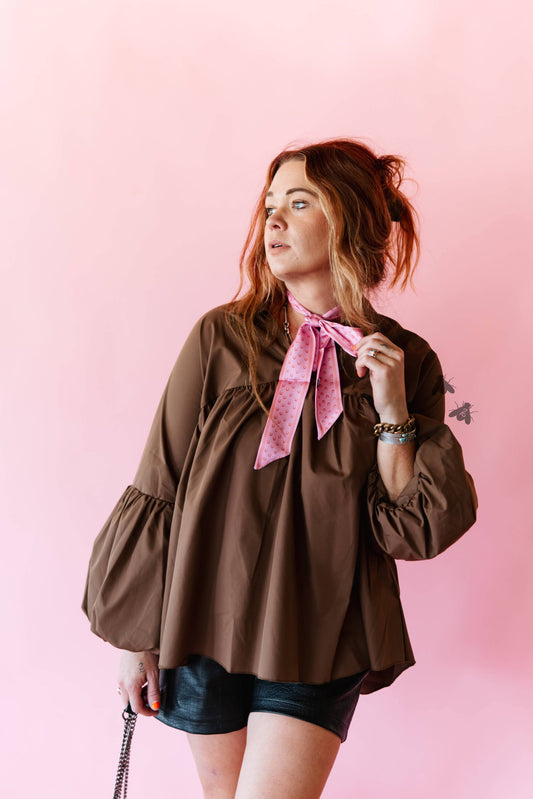 2 Fly Co - THE BRAZOS TOP *MOCHA
