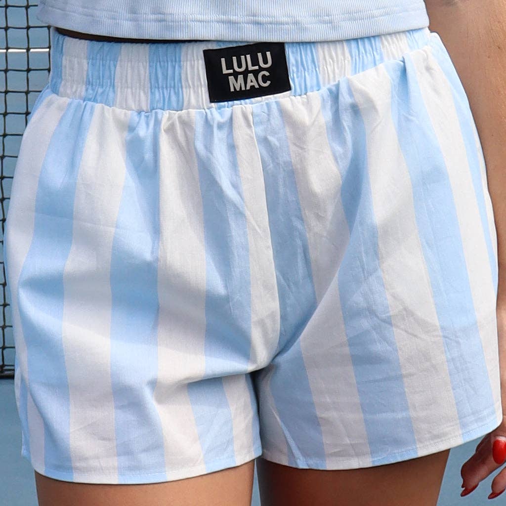 Girlie Girl Originals - LIGHT BLUE DARBY BOXER SHORT