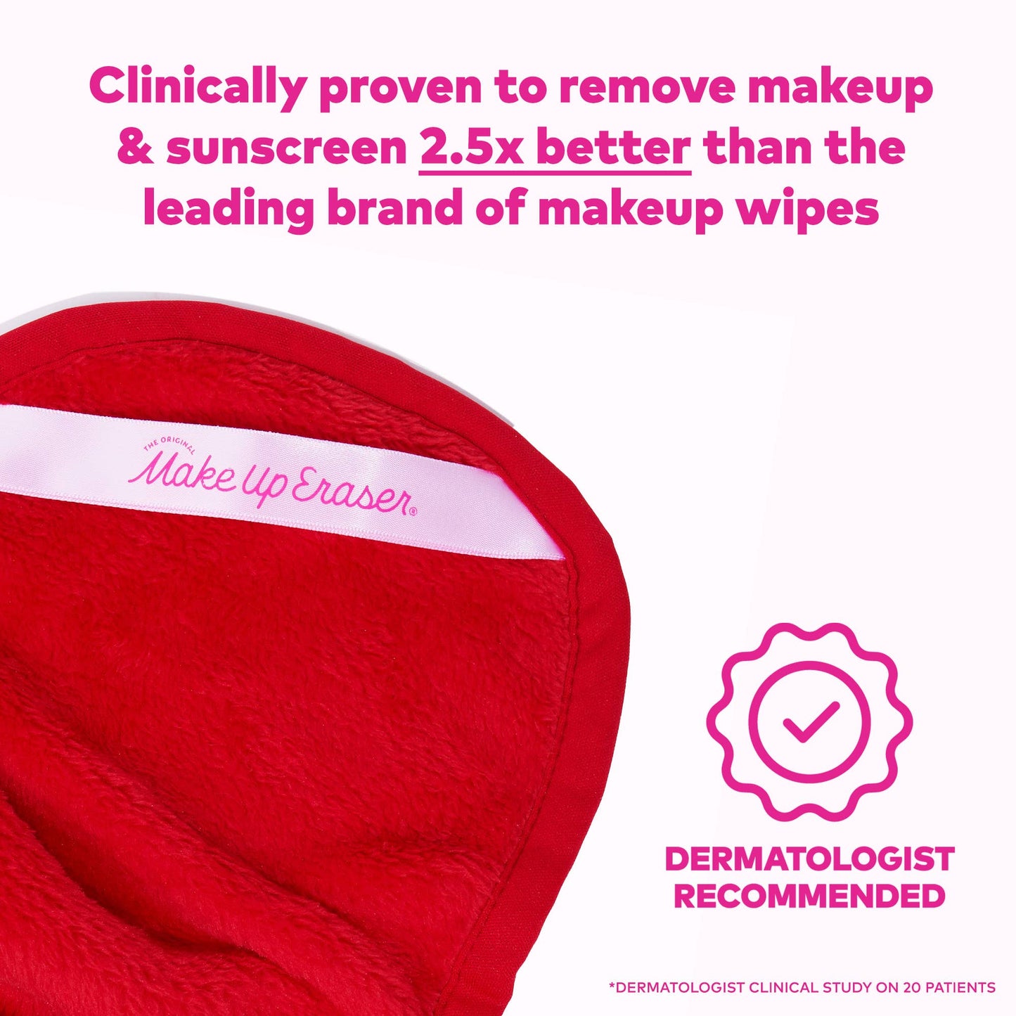 The Original MakeUp Eraser - Love Ruby Red MakeUp Eraser PRO