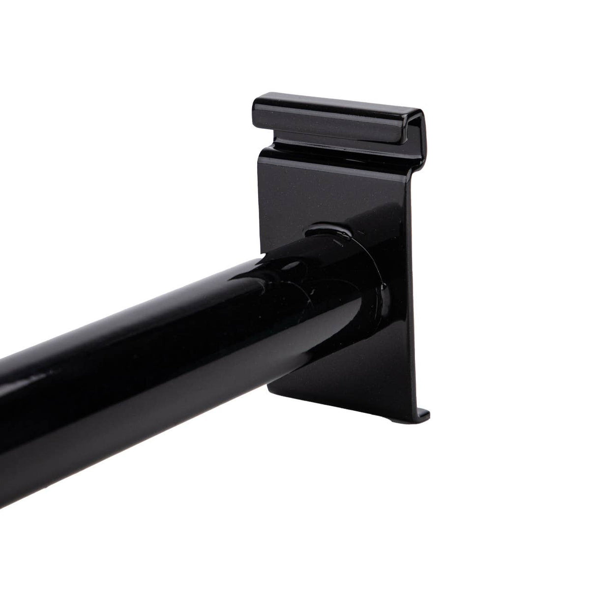 Store Supply Warehouse - Black U-Shaped Hangrail For Wire Grid