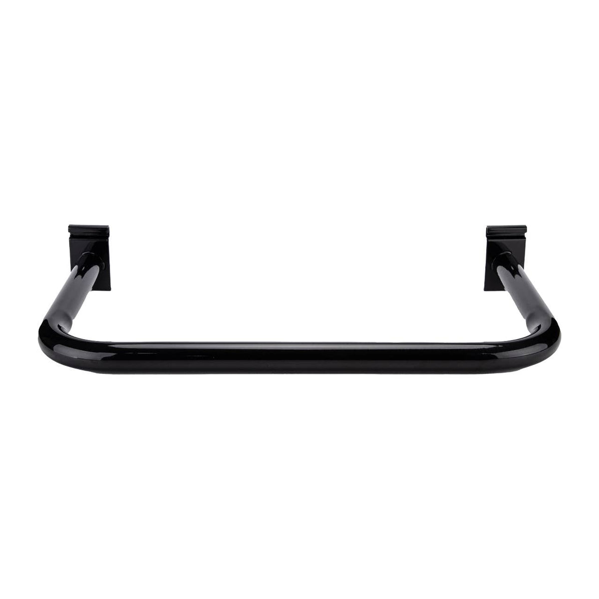 Store Supply Warehouse - Black U-Shaped Hangrail For Wire Grid