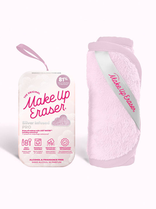 The Original MakeUp Eraser - Silver Infused MakeUp Eraser PRO | Acne Prone Skin