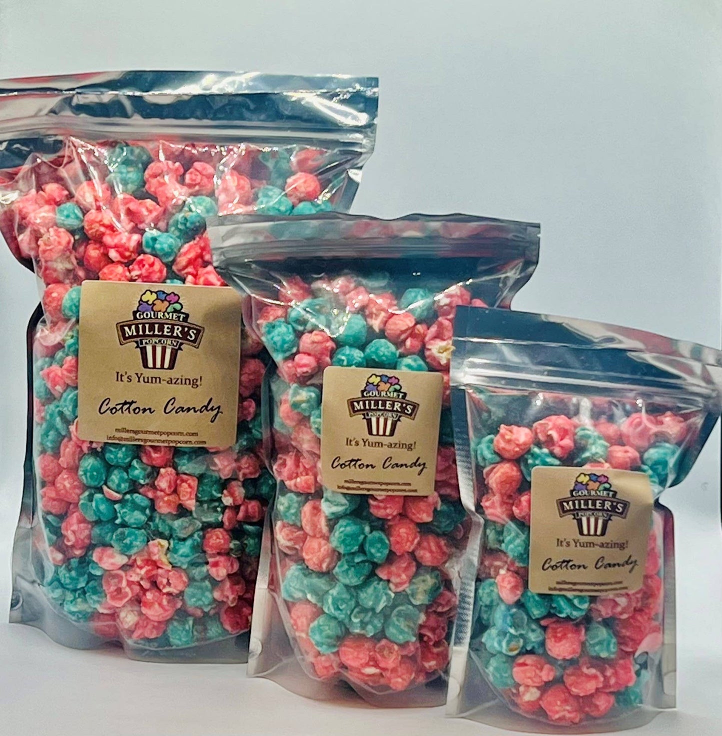 Miller's Gourmet Popcorn - Valentine's Day Sugar Cookie Popcorn: Small