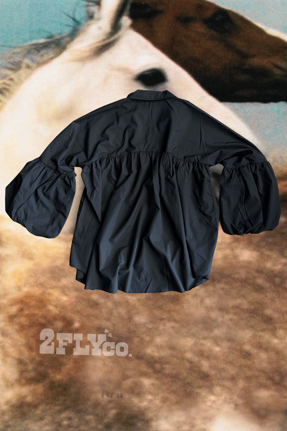 2 Fly Co - THE BRAZOS TOP *BLACK
