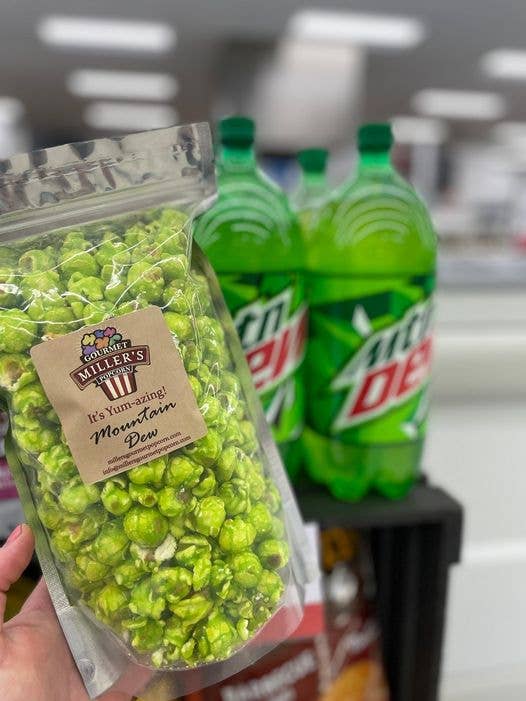 Miller's Gourmet Popcorn - Mountain Soda Popcorn: Small