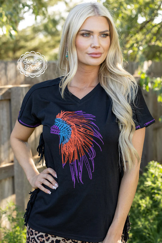 Cherokee Headdress Top of