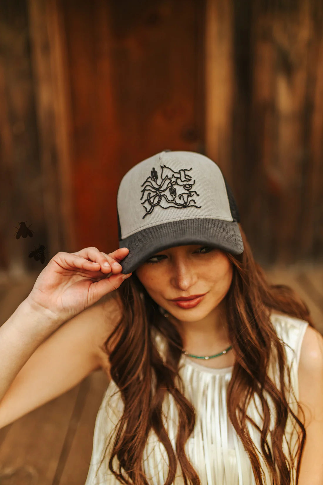 Wavy Slate Hat