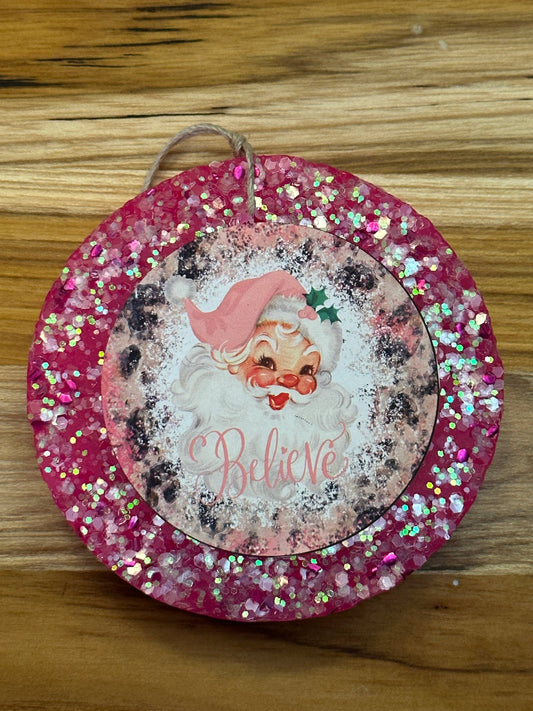 Believe Vintage Santa: Holly Jolly Berry