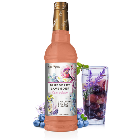 Sugar Free Blueberry Lavender Flavor Infusion Syrup