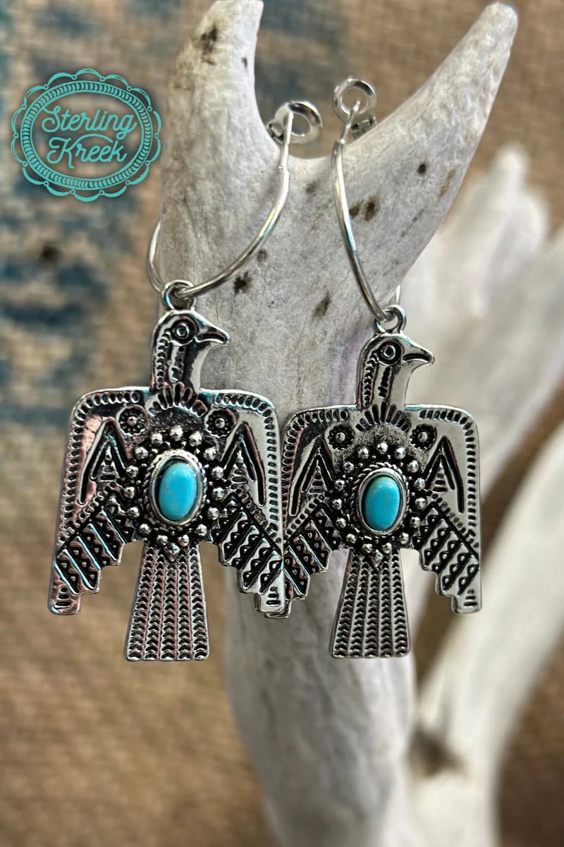 Wild Thunderbird Earrings