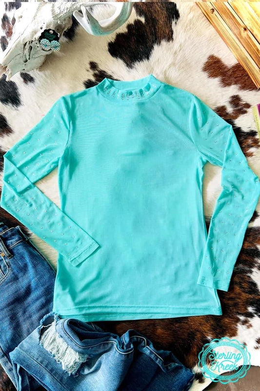 Turquoise Trouble Top