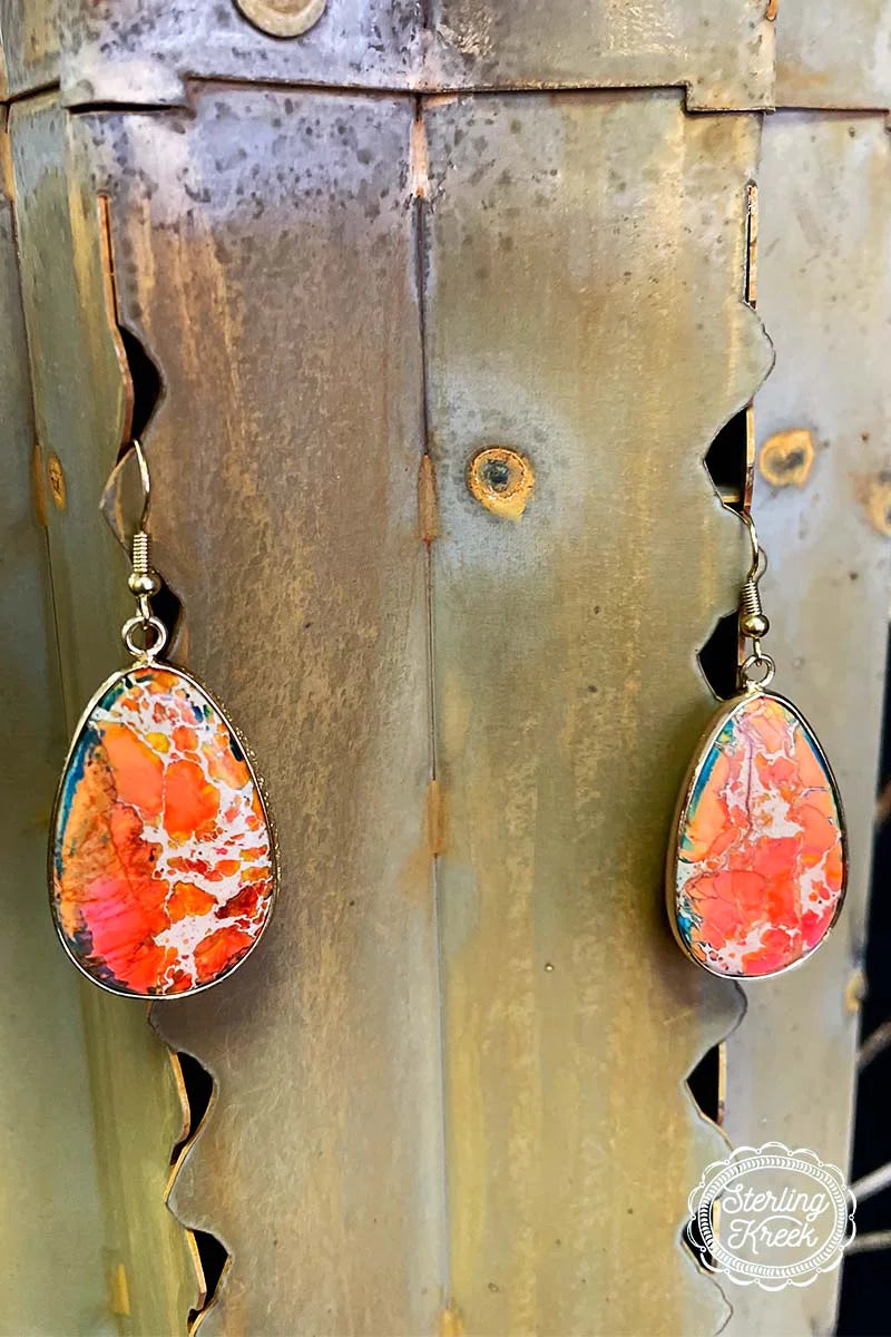 Sunset On The Beach Earrings